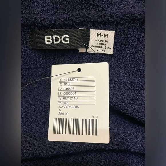 URBAN OUTFITTERS BDG Cold Shoulder Dolman
Sweater Mini Dress NWT Medium - Picture 10 of 16